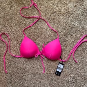 Relleciga Hot Pink Push Up Bikini